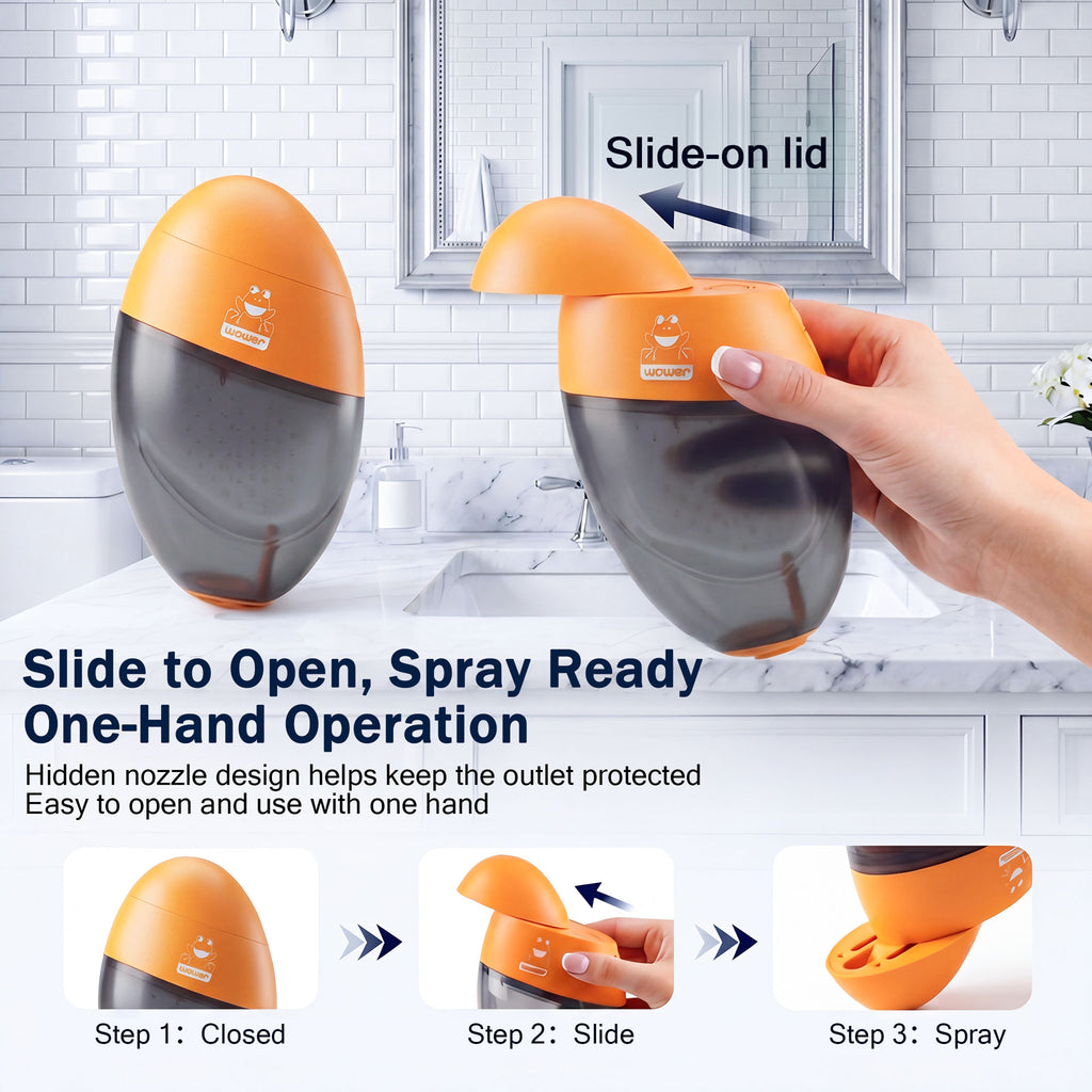Rechargeable Electric Portable Bidet for Women, Handheld Travel Bidet Sprayer with 300mL Water Tank, USB Charging, 2 Adjustable Spray Modes
