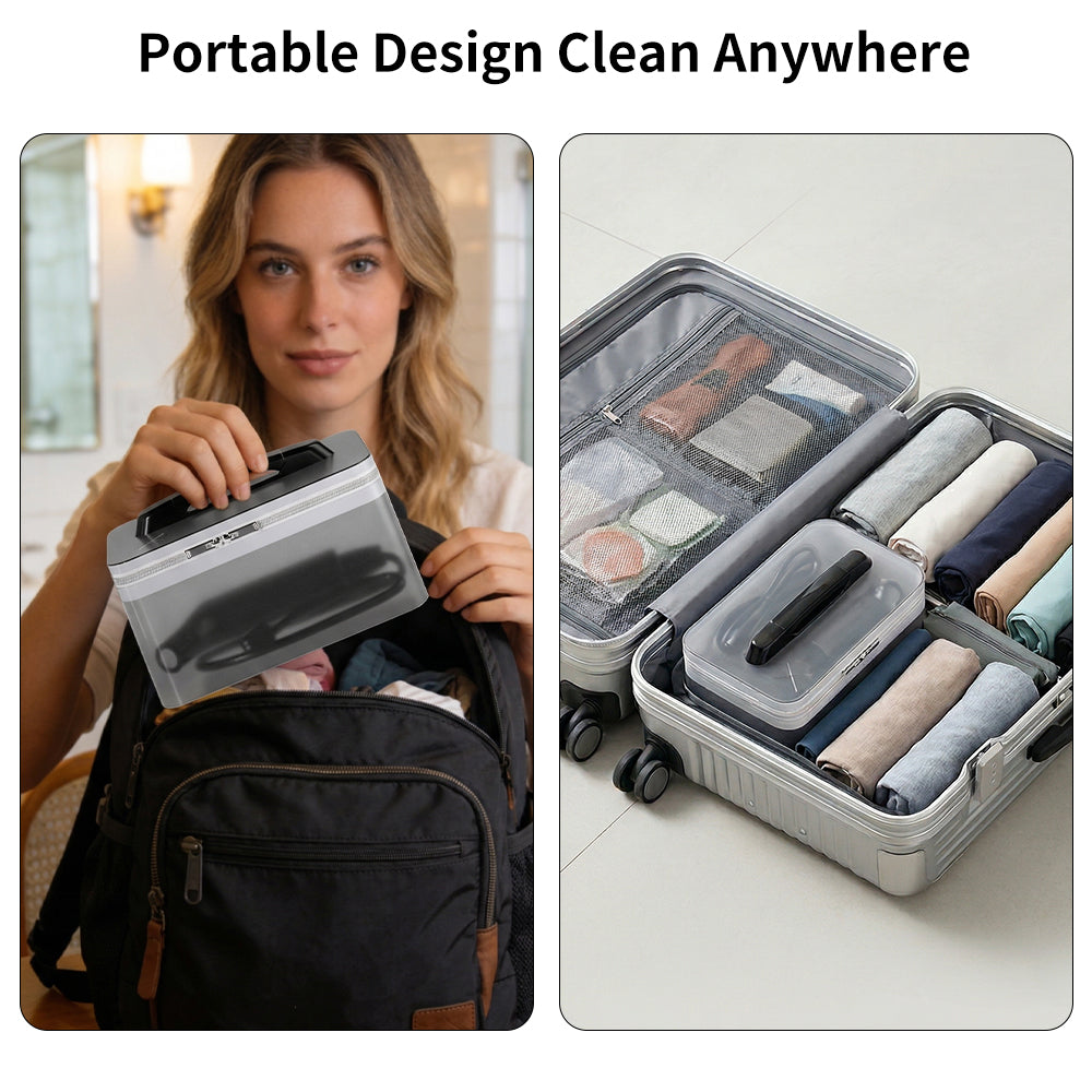 Portable Bidet with 2.3L Water Bucket Powered By 800mAh Rechargeable Battery