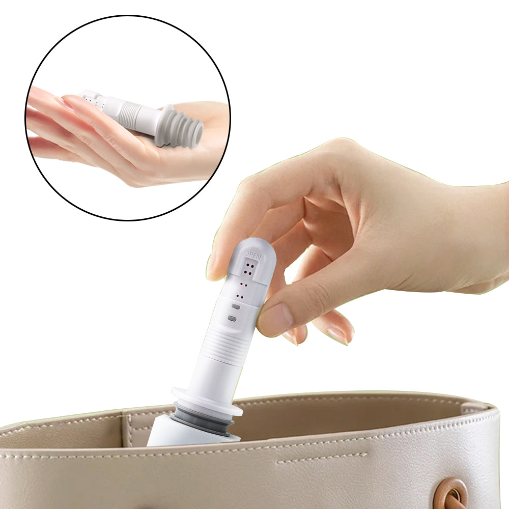 2pcs WOWER Handheld Backpacking Bidet Portable Peri Bottle for Travel, Toilet, or Camping. Compatible with Every Bottle, Ultralight
