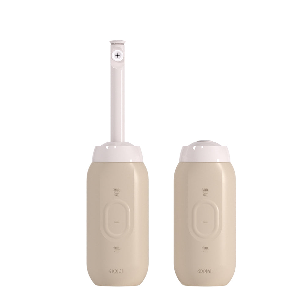 400ml Portable Bidet Sprayer for Women or Men, Large Bidet Peri Bottle Leak-Proof, Handheld Travel Bidet for Personal Hygiene, Home, Office, Outdoor & Postpartum Care