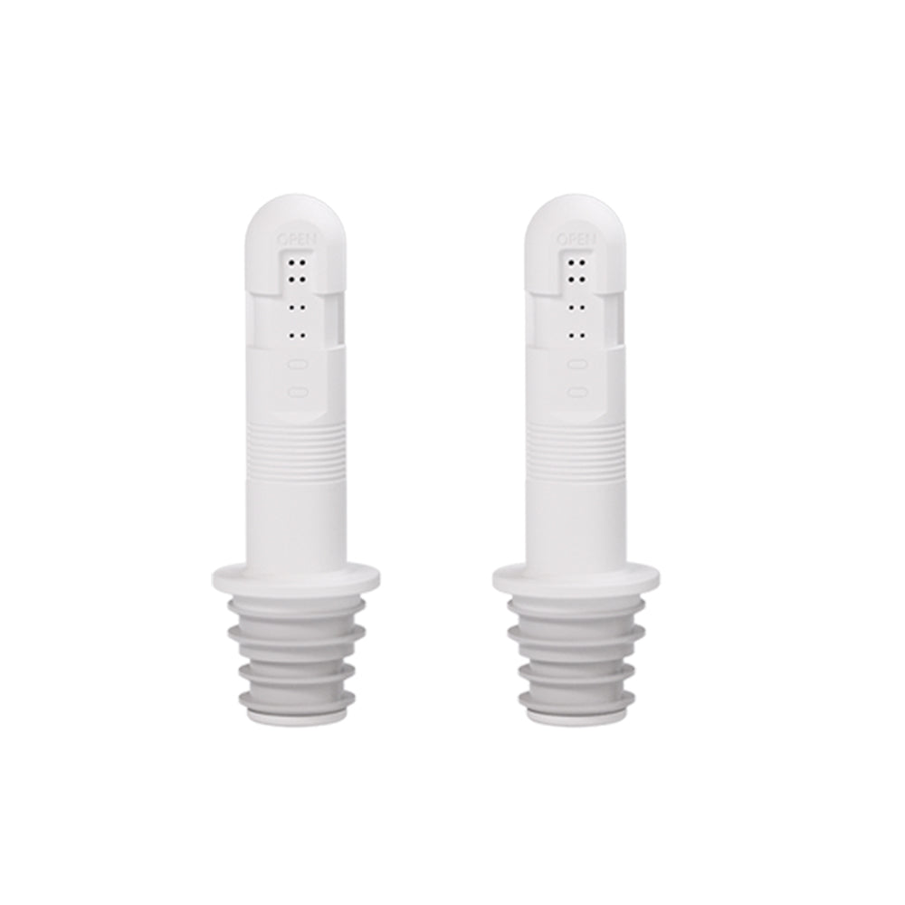 2pcs WOWER Handheld Backpacking Bidet Portable Peri Bottle for Travel, Toilet, or Camping. Compatible with Every Bottle, Ultralight